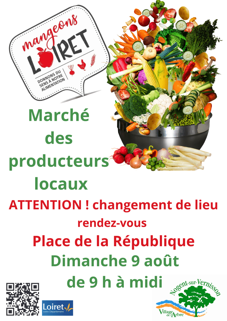 Marché des producteurs locaux – Dimanche
