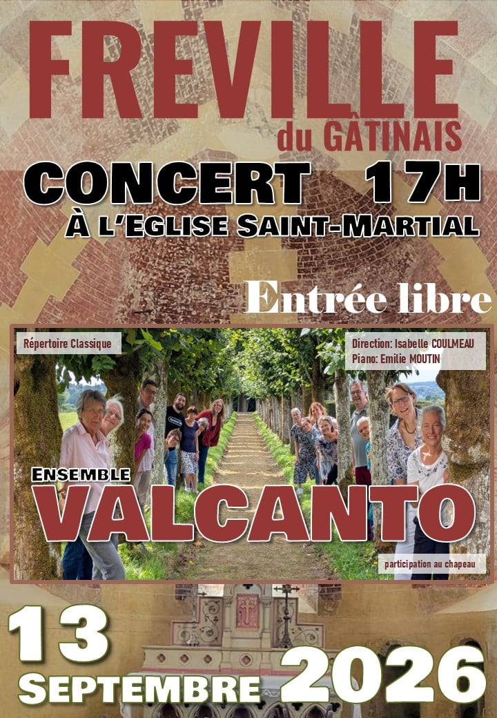 Concert de l&rsquo;Ensemble Valcanto
