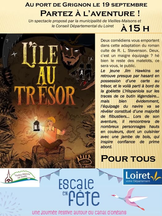 Spectacle « L&rsquo;île au trésor »