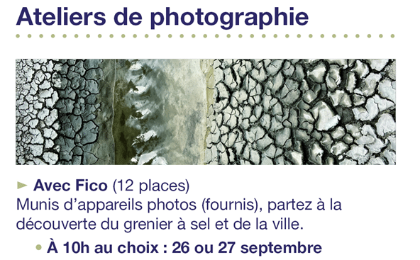Atelier photographie avec Fico