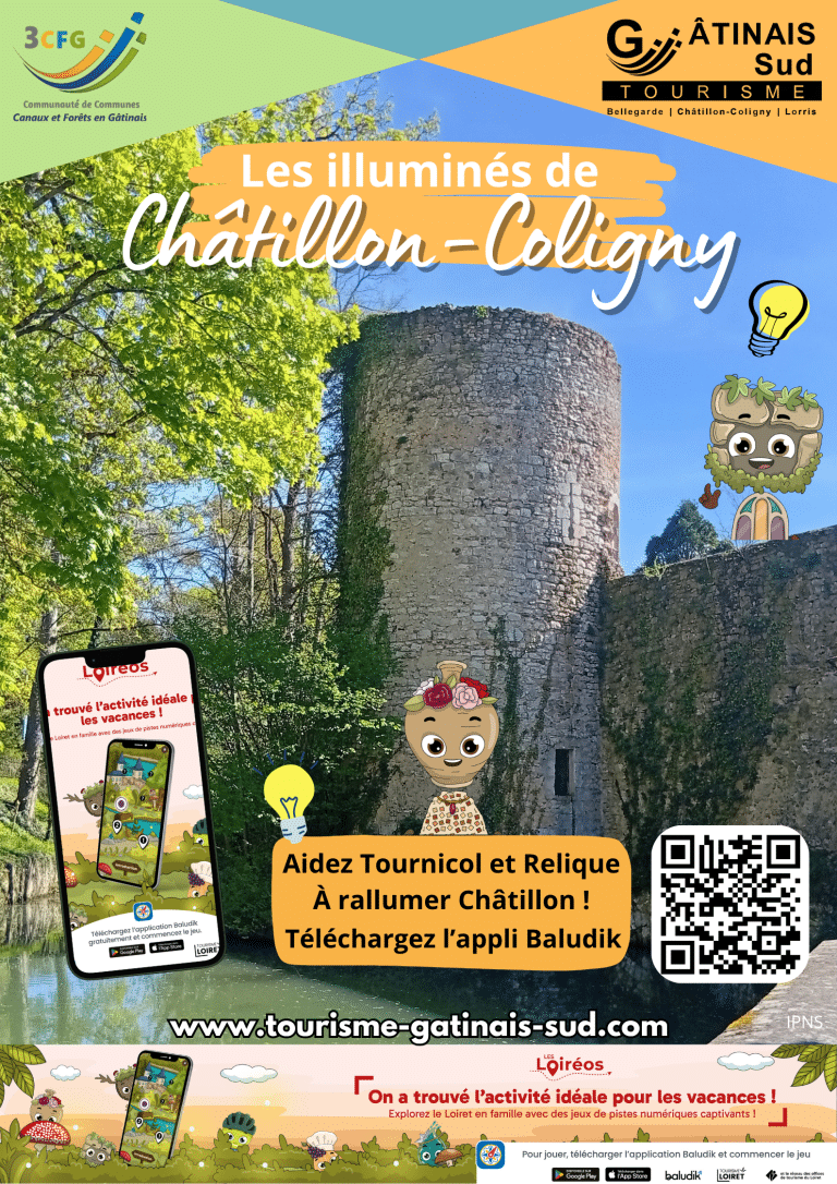 Les Illuminés de Châtillon-Coligny – Parcours Baludik